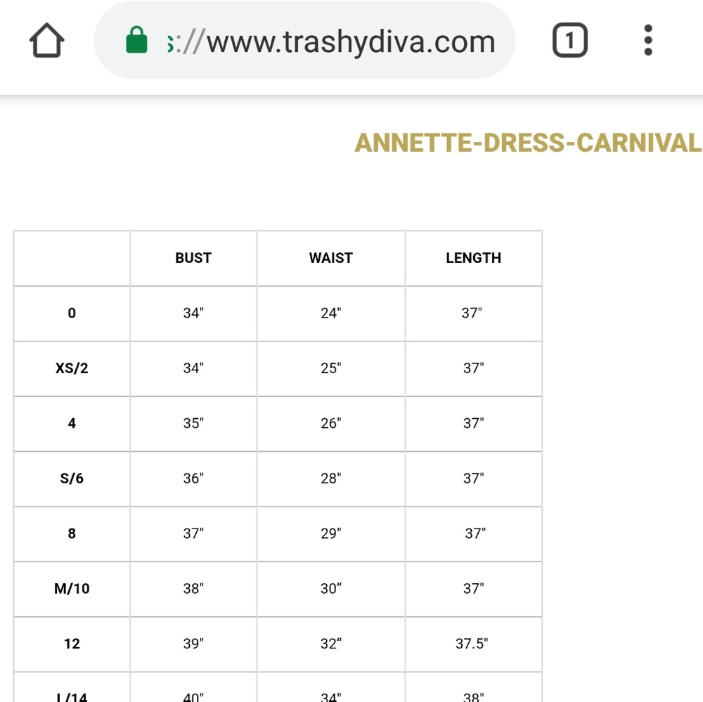 Carnival Annette with belt - Picture 4 of 4
